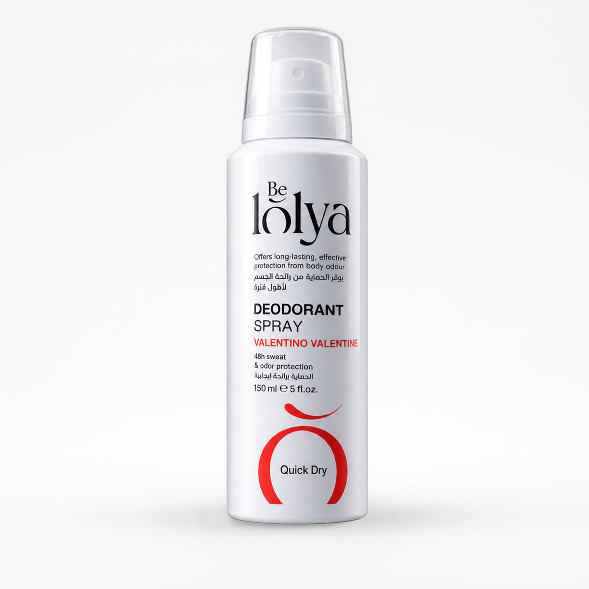 Be Lolya Deodorant Spray – Valentino Valentine